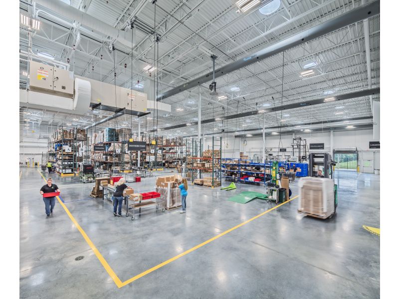 Designing with Daylight: America’s First LEEDv4 Platinum Hemp Processing Warehouse